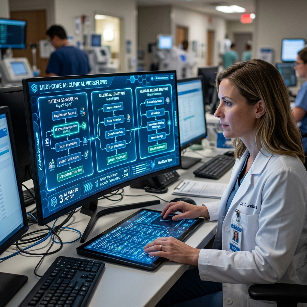 Agentic AI automating prior authorization and revenue cycle management in healthcare