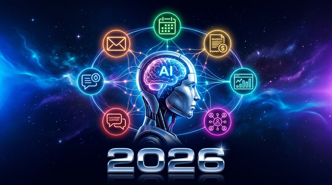 Why Every Business Needs AI Automation in 2026 — And How to Get Started cover illustration