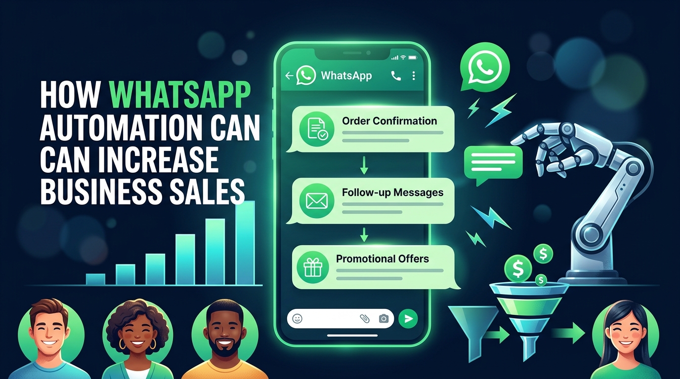 How WhatsApp Automation Can Increase Your Business Sales in 2026 cover illustration